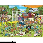 Ceaco Crowd Pleasers Collection by Jan Van Haasteren Chaos On The Field Puzzle 1000 Piece  B06XRRGKFR